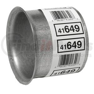 41649 by WALKER EXHAUST - Heavy Duty Exhaust Pipe 3.5" Inlet (Outside)  4" Outlet (Outside)