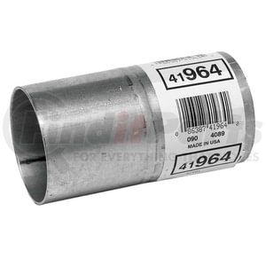 41964 by WALKER EXHAUST - Exhaust Pipe Connector 2.5" Inlet (Outside) 2.5" Outlet (Outside)