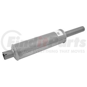 Walker Exhaust 21039 Exhaust Muffler Heavy Duty Direct Fit Exhaust Muffler 2" Inlet (Inside) 2" Outlet (Outside)