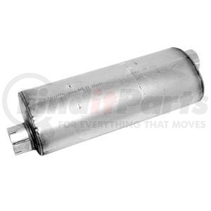 Walker Exhaust 22004 Exhaust Muffler Heavy Duty Direct Fit Exhaust Muffler 4" Inlet (Inside) 4" Outlet (Inside)