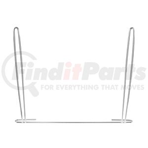 10452 by UNITED PACIFIC - Mud Flap Bracket - Anti-Sail Bracket, 24" x 18"