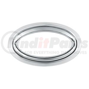 20593 by UNITED PACIFIC - Emblem Trim - Glove Box Bezel, for Peterbilt