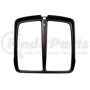 21056 by UNITED PACIFIC - Grille - Satin Black, without Bug Screen, for 2008-2016 Kenworth T660
