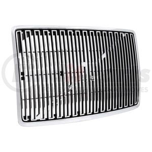 21099 by UNITED PACIFIC - Grille - Chrome, for 1996-2003 Volvo VN/VNL