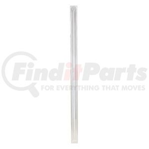 21166 by UNITED PACIFIC - Grille Bar - Stainless, 34" Size, for Peterbilt