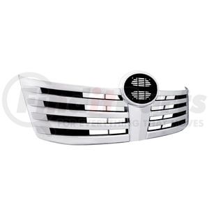 21201 by UNITED PACIFIC - Grille - Chrome, Plastic, with Black Accent, for Hino 238