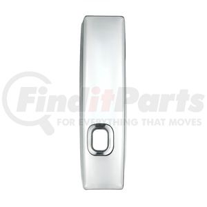 21710 by UNITED PACIFIC - Steering Column Cover - Lower, Stainless, for Kenworth