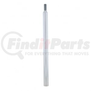 21914 by UNITED PACIFIC - Transfer Case Shifter Shaft - 12", Liquid Silver, Extension, with 1/2"-13 UNC Thread