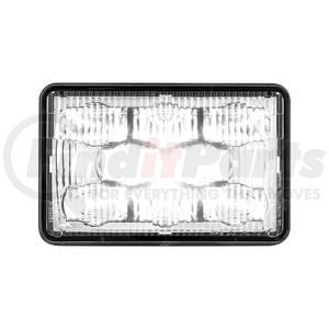 31359 by UNITED PACIFIC - ULTRALIT 8 High Power LED 4" x 6" High Beam Rectangular Headlight