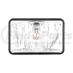 31397 by UNITED PACIFIC - ULTRALIT Single High Power CREE LED 4" x 6" High Beam Headlight