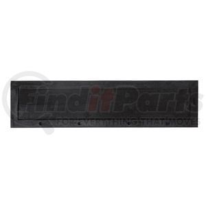 10611 by UNITED PACIFIC - Mud Flap - 24" X 6", Top, for Top Quarter Fender, with 5-1/16" Hole Spacing