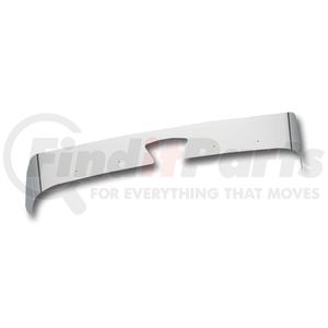 29100 by UNITED PACIFIC - Hood Deflector - Bug Deflector, Stainless, for 2013+ Freightliner Coronado SD