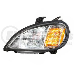 35845 by UNITED PACIFIC - Chrome LED Headlight for 2001-2020 Freightliner Columbia - Driver Side