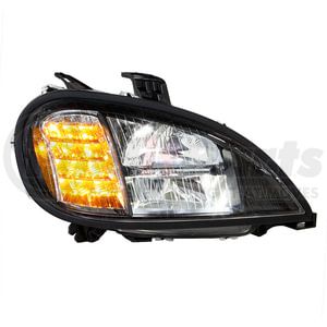35852 by UNITED PACIFIC - Blackout LED Headlight for 2001-2020 Freightliner Columbia - Passenger Side
