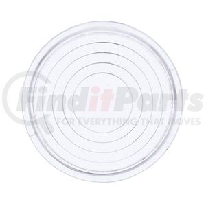 37058 by UNITED PACIFIC - Dome Light Lens - Round Map, for 2006+ Peterbilt, Clear