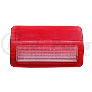 37073 by UNITED PACIFIC - Door Light Lens - RH, Red, for 2006+ Peterbilt