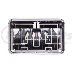 34136 by UNITED PACIFIC - ULTRALIT LED 4" x 6" Heated High Beam Headlight with Polycarbonate Lens and Housing