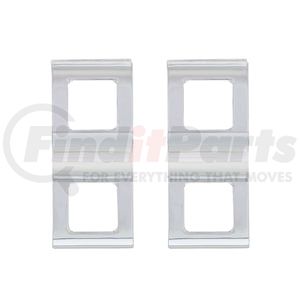 42350 by UNITED PACIFIC - Dash Switch Cover - Switch Cover, 2 Openings, for 2008-2017 Freightliner Cascadia