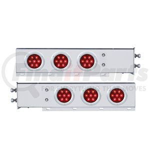 61762 by UNITED PACIFIC - SS Competition Series Spring Loaded Rear Light Bar - With 2.5" Bolt Pattern