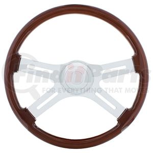 88143 by UNITED PACIFIC - Steering Wheel - 18", 4 Spoke, with Hub, for International