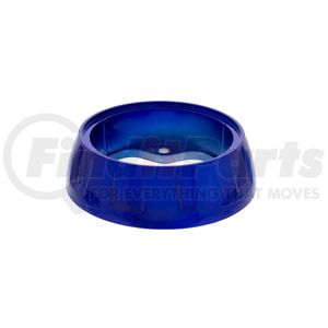 88284 by UNITED PACIFIC - Horn Button Bezel - Steering Wheel Horn Bezel, Indigo Blue