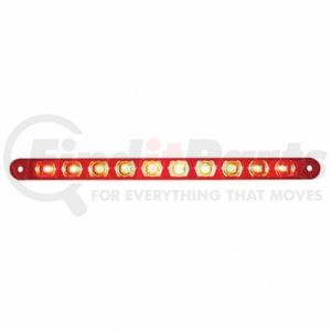 38943B by UNITED PACIFIC - Brake / Tail / Turn Signal Light - Bulk, 9" Light Bar, 10 LED, Red LED/Lens