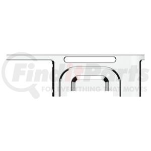 41230 by UNITED PACIFIC - Dashboard Trim - Dash Panel Trim, Center, for 2006+ Peterbilt