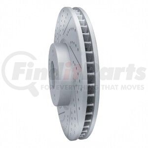 830-31100D by DYNAMIC FRICTION COMPANY - Geoperformance Rotor - Drilled and Slotted