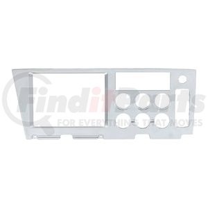 42441 by UNITED PACIFIC - Dashboard Panel - Upper Center, Chrome, Plastic, For 2018-2023 Freightliner Cascadia