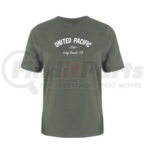 99180L by UNITED PACIFIC - T-Shirt - United Pacific Long Beach Tee, Green, Large