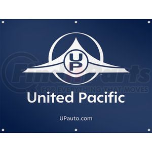 99238 by UNITED PACIFIC - Display Banner - 48" x 36", with 6 Installed Grommets