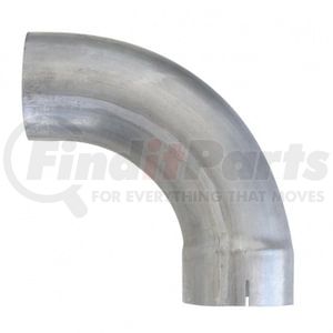 AE902-5-1212 by UNITED PACIFIC - Exhaust Elbow - Expanded, Aluminized, 90 Degree, 5" I.D. To 5" O.D. - 12" x 12"