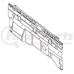 79900-9FM0B by NISSAN - FINISHER ASSY-REAR PANEL