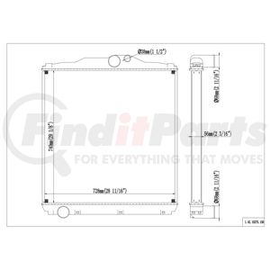 42-10275 by REACH COOLING - MITSUBISHI FUSO 96-02- NON-USA MODELS
