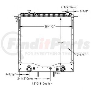 42-10548 by REACH COOLING - FREIGHTLINER-STERLING CASCADIA 13-14 W- FRAME