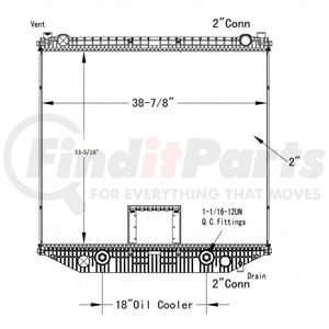 42-10568 by REACH COOLING - FREIGHTLINER-STERLING LT7500-M2-AT9513-LT8500-LT9000-LT9500 08-10