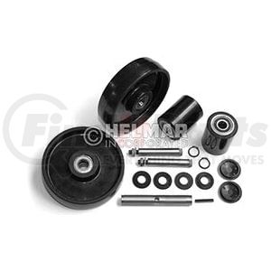 GWK-L50-CK by LIFT-RITE - Manual Hydraulic Pallet Jack Wheel Kit for Lift-Rite L-50, Load 3x3-3/4, Steer 8x2"