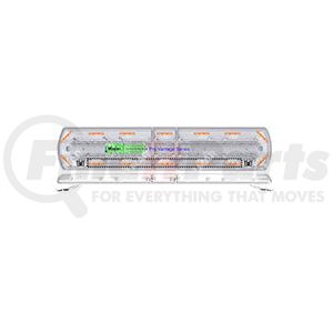 12-50002-ES by ECCO - 12 Plus Pro Vantage Series Light Bar - 54 Inch, 18 LED, 12-24 Volt