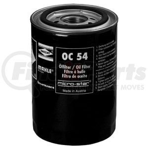 OC 54 by MAHLE - Engine Oil Filter