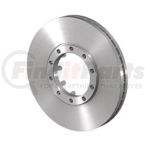 10041215 by CONMET - Disc Brake Rotor Kit - 410 mm. Rotor, Flat, Front, for Heavy Duty, Volvo/Mack