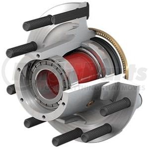 10082225 by CONMET - Drum Brake and Hub Assembly - 11,500 lbs. Rating, Aluminum Hub, 3.80 in. Stud, Aluminum Wheels