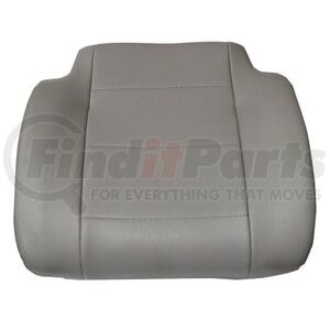 NCK9300V216 by WHEELER FIT - Seat Cushion Cover - Bottom, 20 in., Standard, Gray, Leather