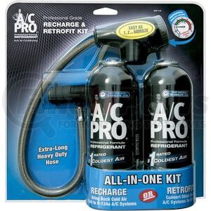 ACP110 by INTERDYNAMICS - A/C Pro® Professional Formula Refrigerant Recharge & Retrofit Kit