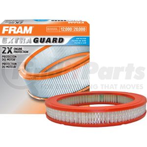 CA3566 by FRAM - Round Plastisol Air Filter