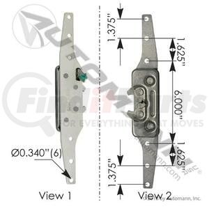 Automann HLK2029 Hood Hood, Cabin Latch Assembly Left Hand for Freightliner