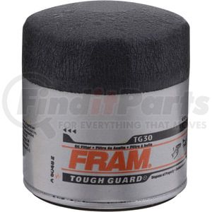 FRAM TG30 Engine Oil Filter Premium Spin-on Oil Filter