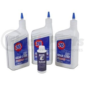 OK 3-QRT-CONV-A by YUKON - 3 Qt. 80W90 Conventional Gear Oil with Friction Modifier Additive