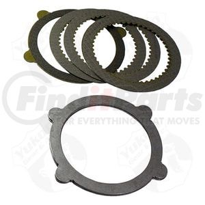 YPKF9-PC-L by YUKON - 8" & 9" Ford 4-Tab Clutch kit with 9 pieces