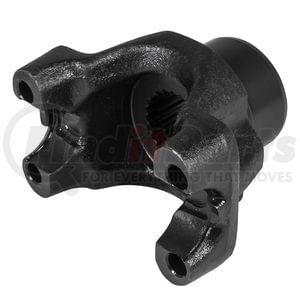 YY D44-1310-24F by YUKON - Yukon 24 Spline Front Pinion Yoke for Dana 30/44 JK; 1310 U-Bolt Design