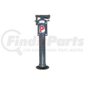 700P-15-729 by PREMIER - 700 Series Jiffy Jack - 15" Travel Length, with 729 Sand Shoe, Fixed Trailer Mounting, without Spring Assembly